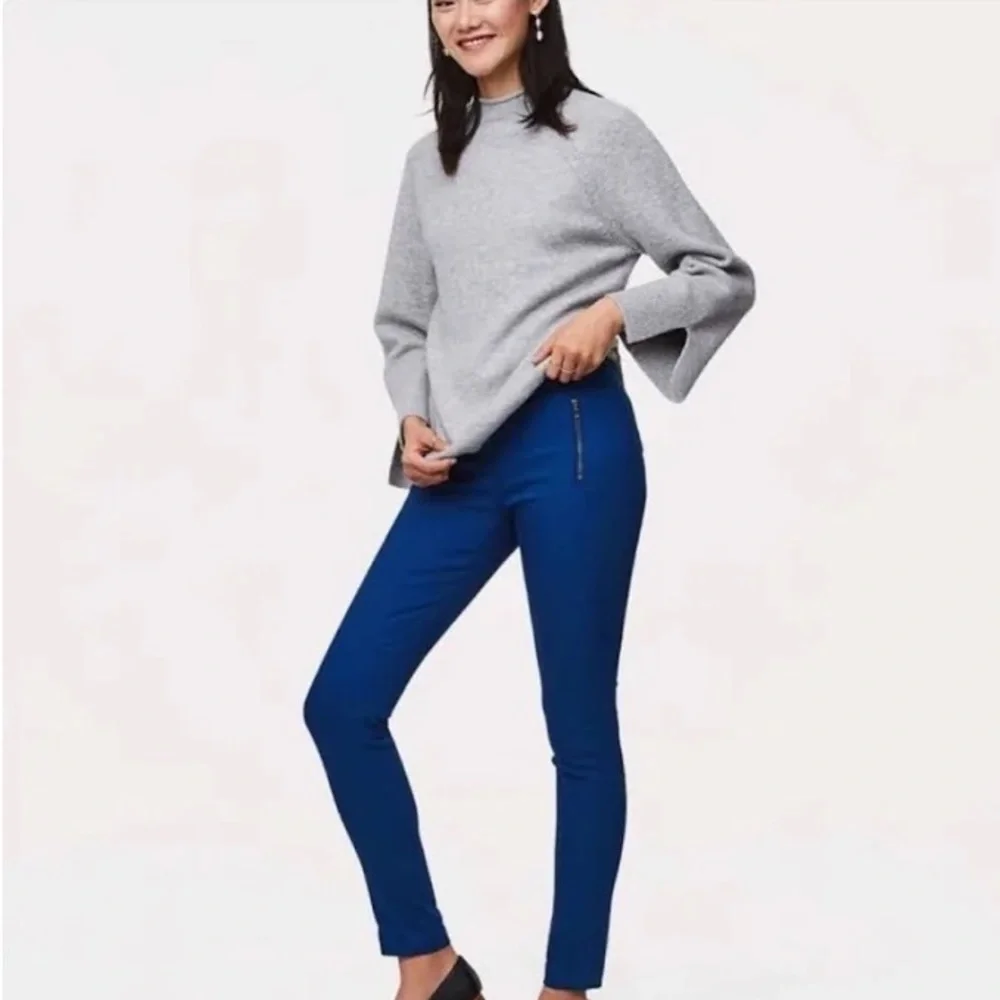 LOFT Marisa Skinny Ankle Pants Petite NWOT - Picture 1 of 6